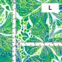 Flamenco Fabric / Butterfly Paisley / JKF-071-GR