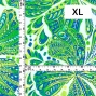 Flamenco Fabric / Butterfly Paisley / JKF-071-GR