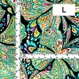 Flamenco Fabric / Butterfly Paisley / JKF-071-TBL