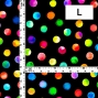 Flamenco Fabric / Dots / JKF-073-BK