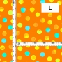 Flamenco Fabric / Dots / JKF-073-OR