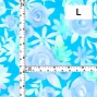 Flamenco Fabric / Floral / JKF-077-BL