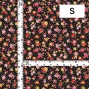 Flamenco Fabric / Rose&Carnation / JKF-079-BK