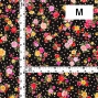 Flamenco Fabric / Rose&Carnation / JKF-079-BK