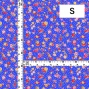 Flamenco Fabric / Rose&Carnation / JKF-079-BL