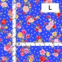 Flamenco Fabric / Rose&Carnation / JKF-079-BL
