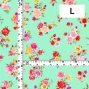 Flamenco Fabric / Rose&Carnation / JKF-079-LGR