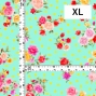 Flamenco Fabric / Rose&Carnation / JKF-079-LGR