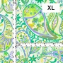 Flamenco Fabric / Paisley / JKF-081-GR