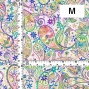 Flamenco Fabric / Paisley / JKF-081-PIBL
