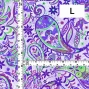 Flamenco Fabric / Paisley / JKF-081-PU