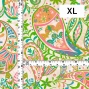 Flamenco Fabric / Paisley / JKF-081-YEGR