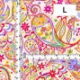 Flamenco Fabric / Paisley / JKF-081-YEPI