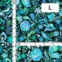Flamenco Fabric / Butterfly Paisley / JKF-085-TBL