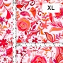 Flamenco Fabric / Butterfly Paisley / JKF-085-WHPI