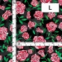 Flamenco Fabric / Rose Paisley / JKF-087-BK
