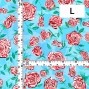 Flamenco Fabric / Rose Paisley / JKF-087-LBL
