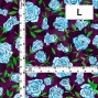 Flamenco Fabric / Rose Paisley / JKF-087-PU