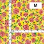 Flamenco Fabric / Rose Paisley / JKF-087-YE