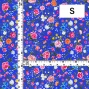 Flamenco Fabric / Floral / JKF-089-BL