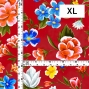 Flamenco Fabric / Floral / JKF-089-RD