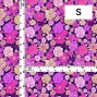 Flamenco Fabric / Modern Flower / JKF-091-NVPI