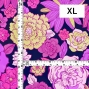 Flamenco Fabric / Modern Flower / JKF-091-NVPI