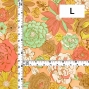 Flamenco Fabric / Modern Flower / JKF-091-OR