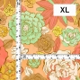 Flamenco Fabric / Modern Flower / JKF-091-OR