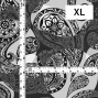 Flamenco Fabric / Paisley&Dots / JKF-093-BK