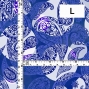 Flamenco Fabric / Paisley&Dots / JKF-093-BL