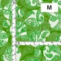 Flamenco Fabric / Paisley&Dots / JKF-093-GR