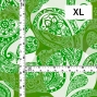 Flamenco Fabric / Paisley&Dots / JKF-093-GR