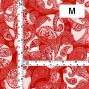 Flamenco Fabric / Paisley&Dots / JKF-093-RD