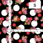 Flamenco Fabric / Bouquet&Dots / JKF-095-BK