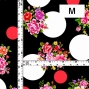 Flamenco Fabric / Bouquet&Dots / JKF-095-BK
