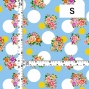 Flamenco Fabric / Bouquet&Dots / JKF-095-LBL
