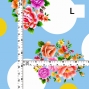 Flamenco Fabric / Bouquet&Dots / JKF-095-LBL