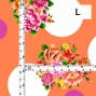 Flamenco Fabric / Bouquet&Dots / JKF-095-LOR