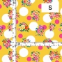 Flamenco Fabric / Bouquet&Dots / JKF-095-YE