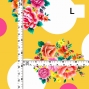 Flamenco Fabric / Bouquet&Dots / JKF-095-YE