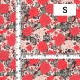 Flamenco Fabric / Rose Lace / JKF-097-RD