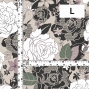 Flamenco Fabric / Rose Lace / JKF-097-WH