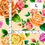 Flamenco Fabric / Rose / JKF-099-BE