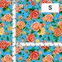 Flamenco Fabric / Rose / JKF-099-LBL