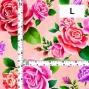 Flamenco Fabric / Rose / JKF-099-PI