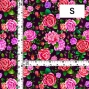 Flamenco Fabric / Rose / JKF-099-PU
