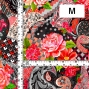 Flamenco Fabric / Patchwork Style / JKF-101-BKRD