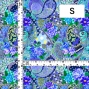 Flamenco Fabric / Patchwork Style / JKF-101-BL