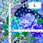 Flamenco Fabric / Patchwork Style / JKF-101-BL